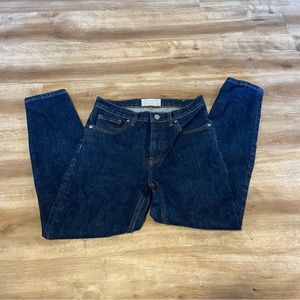 Everlane high rise ankle jeans